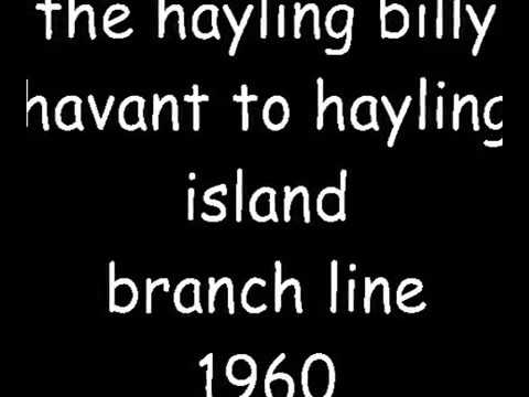 "hayling billy" branch line..Havant to Hayling Island 1960