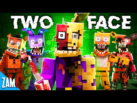 "TWO FACE" - ♪ Minecraft FNAF Animated Music Video (Song by Jake Daniels)