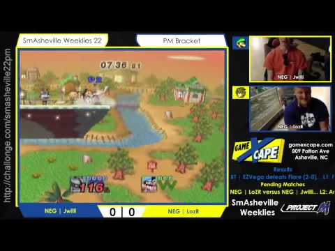 SW22 PM Winners' Finals - NEG | Jwilli (Ness/Lucario/Pit) vs NEG | LoZr (Wario)