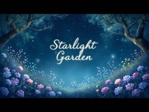 Starlight Garden 16-Minutes Gentle Lullaby for Sleep #lullaby #sleepmusic #babysleep