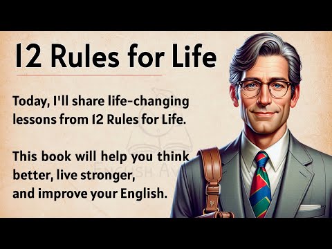 12 Rules For Life Book Summary || Improve Your English Fluency || Graded Reader || Listen and Speak✅