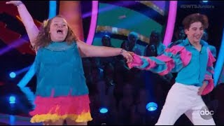 Alana “Honey Boo Boo” Thompson &amp; Tristan Ianiero - Dancing With The Stars Juniors Episode 1