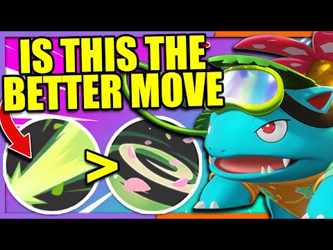 SOLAR BEAM VENUSAUR TURNS INTO INTENSE GAME!! CAN IT COMPARE TO PETAL DANCE?  | Pokemon Unite