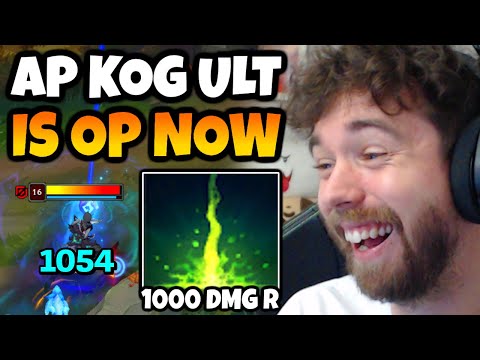 WTF IS AP KOGMAW DAMAGE NOW... Just QER 100 to 0's?!