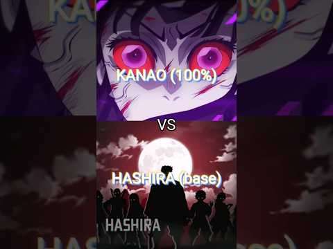 Kanao full potential vs All hashira base #demonslayer #kanao #hashira #shorts #nbvs