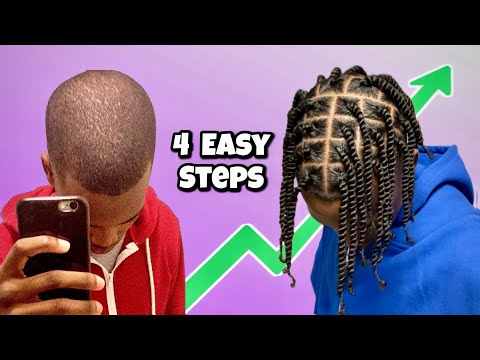 Are You Tired Of Slow Hair Growth? Try These 4 Steps  ( 4 STEPS TO GROW HAIR STUPID FAST )