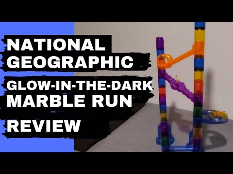 National Geographic Glow-in-the-Dark Marble Run review