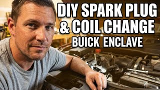 2014 Buick Enclave 3.6L Coils and Plugs at 200K Miles #buickenclave #buick