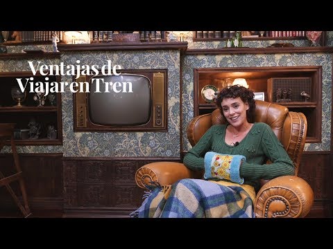 VENTAJAS DE VIAJAR EN TREN - Belén Cuesta habla de Ángel Sanagustín