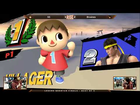 Rise 2018 Losers Quarters - SS (Villager) vs Brosinex (Ryu)