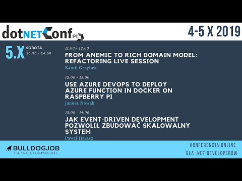 dotNetConfPL 2019 - Dzień II