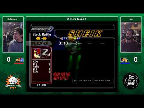 FNT #99 - Dulbasaur (Falco) Vs Mo (Sheik) - Smash Melee Winners R1