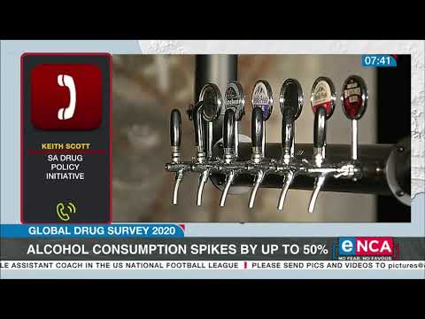 Alcohol consumption spikes by up to 50%