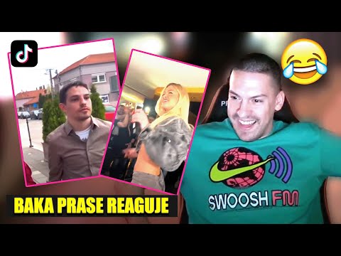 BAKA PRASE REAGUJE NA SMESNE TIKTOKOVE ! *MIHAJLO MADIC & EMA RADUJKO*