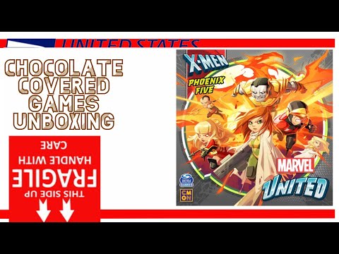 Marvel United X-Men: Phoenix Five Unboxing