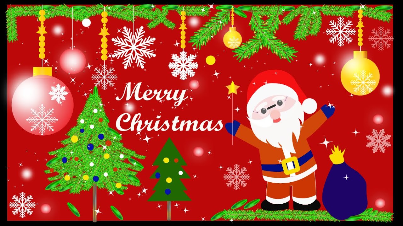 How to make #Merry #Christmas greeting poster || Easy Illustrator tutorial #adobeillustrator