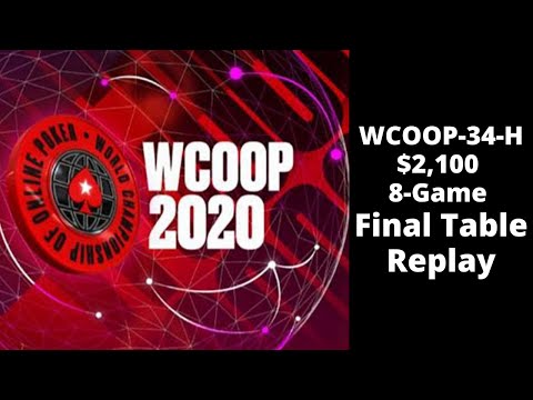 WCOOP 2020 | $2,100 8-Game Event 34-H: Final Table Replay