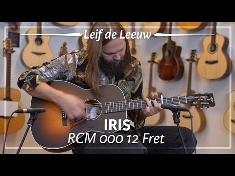 Iris RCM 000 Mahogany Sitka 12 Fret Sunburst played by Leif de Leeuw | Demo