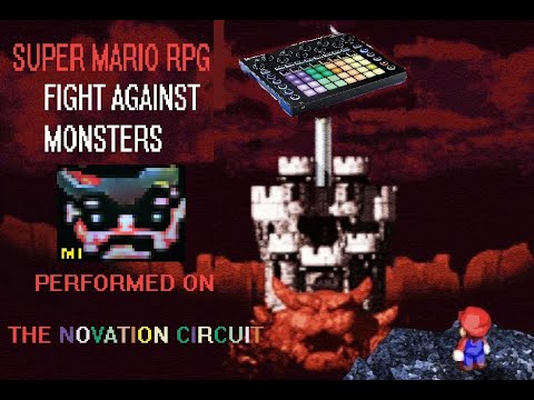 Super Mario RPG - Fight Against Monsters - synth cover performed on the Novation Circuit Groovebox