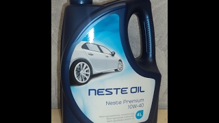 Neste Oil Premium 10W-40 4л - відео 1