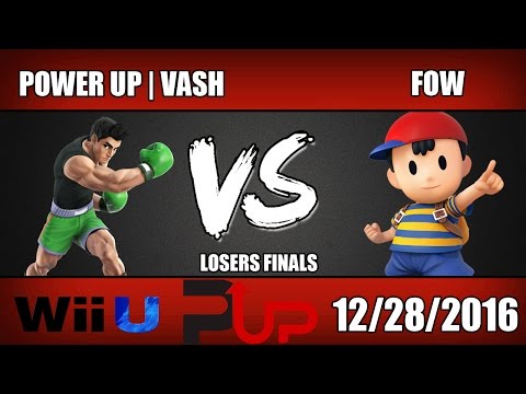 PowerUp | Vash (Little Mac) vs. Fow (Ness) - Wii U Losers Finals - SOS