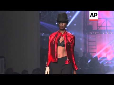 Jean Paul Gaultier takes trip back to the 80ties with Paris show