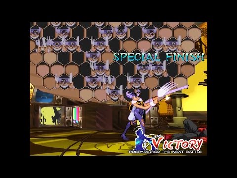 [MUGEN] 神人豪鬼 vs Q-Bee