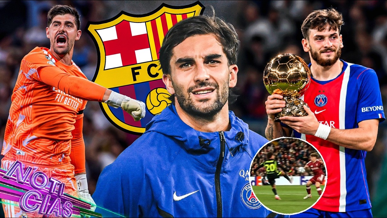 Ferrán ve al Barca como candidato | Courtois negocia con el Madrid | Khvicha puede ser BdO| Polémica