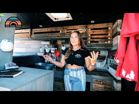 20 Year Old Builds Stealth DIY Camper Van To Live Cheaply During College