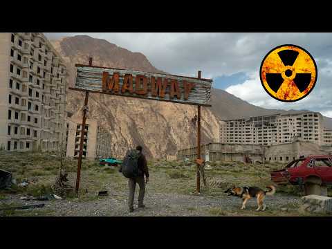 Survival in a post-apocalypse environment. Overnight in an abandoned city.