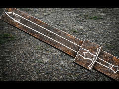 From Rusted Leaf Spring to Witchking LONGSWORD (LOTR)