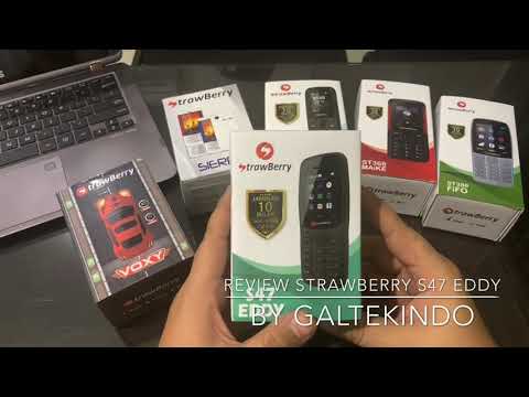 Unboxing - Strawberry S47 Eddy - Kembaran Nokia 106