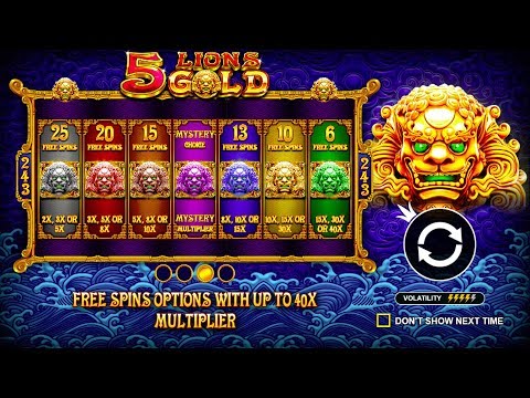 Big Win 5 Lions Gold - A Game By Pragmatic Play.
