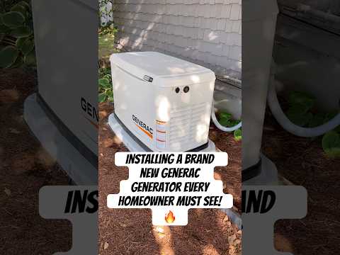 You Won’t Believe This 100 Amp Generac Install!🔥 (Perfect Setup)#shorts #electrical #dayinthelife