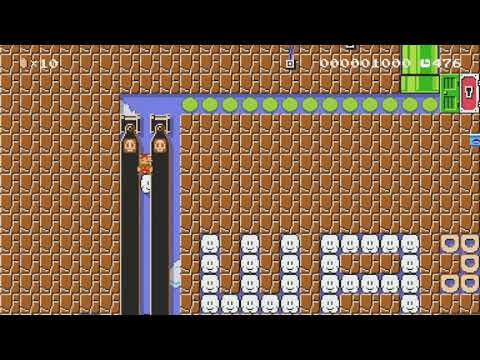 Tricky Maker: The Cannonscensor by Sady - Super Mario Maker - No Commentary 1bk