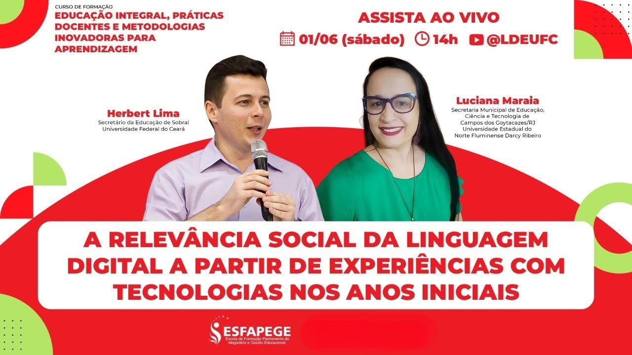 [AULA 1] A relevância social da linguagem digital a partir de experiências com tecnologias