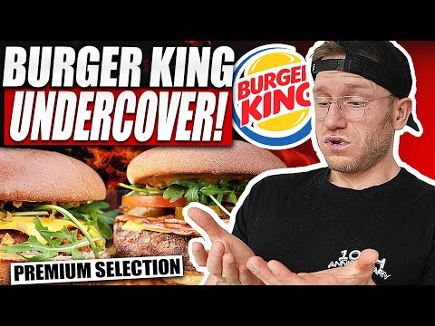 WITH CAMERA VS. WITHOUT - THE PREMIUM BURGER "KINGS SELECTION" AT BURGER KING