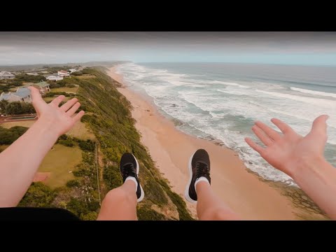 Paragliding Kleinkrantz, South Africa || Relaxing Coastal Soaring