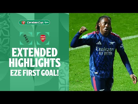 EZE FIRST GOAL! | Port Vale v Arsenal extended highlights