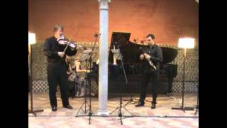 3. Festival Turina 2011 | Mozart Kegelstatt Trio (1. Andante) | Jokubaviciute / Dunham / Estellés