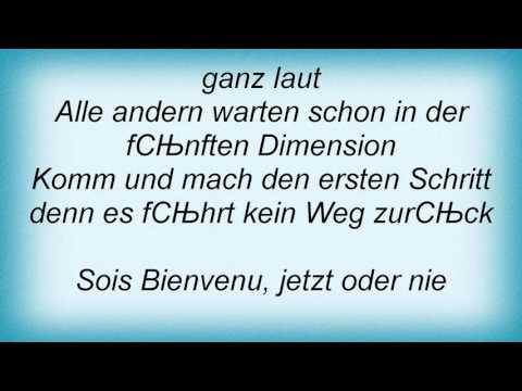Videoclip de Sois bienvenu — Nena