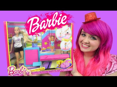 Barbie Flippin' Fun Gymnast Doll Set | TOY REVIEW | KiMMi THE CLOWN Video