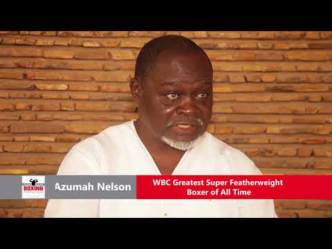 Azumah Nelson talks about the 5 best fights of his career - 1 (Wilfredo Gomez)