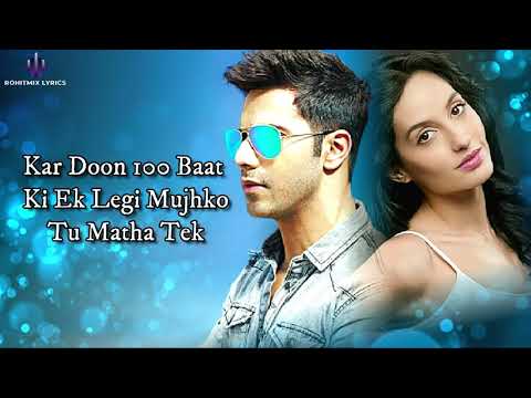 Garmi (LYRICS) - Street Dancer 3D _ Varun D_ Nora(1080P_HD)