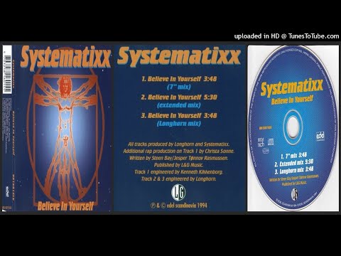 Systematixx ‎– Believe In Yourself (Extended Mix – 1994)