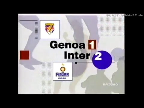 1991-92 (31^ - 03-05-1992) Genoa-INTER 1-2 [Caricola,Pizzi(R),Klinsmann] Servizio D.S.Rai1