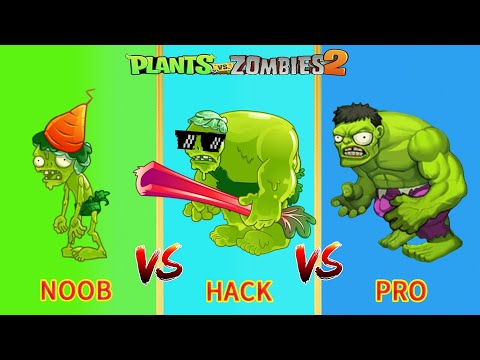 PvZ 2 Gameplay - Zoybean Pod NOOB Vs PRO Vs GOD - Plant vs Plant