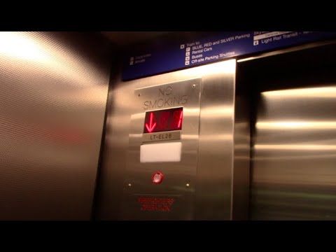 Montgomery Traction Glass Elevators @ MSP Airport Gold Parking Garage in Minneapolis, MN