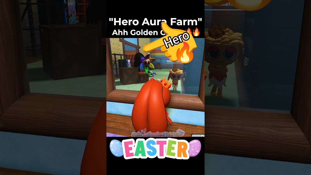 New Easter Golden Cocoa skin Save Bassie in Dandy's world new update #dandysworld #roblox #update