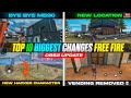 New LOCATION Vending MACHINE REMOVED OB52 UPDATE Free Fire Free Fire OB50 UPDATE CHANGES